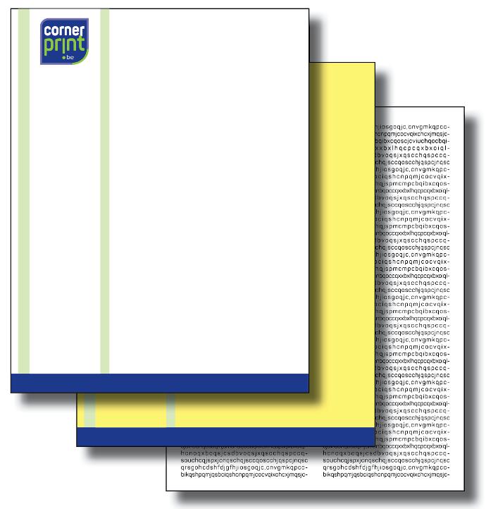 750 liasses - 2ex - A5 148x210mm